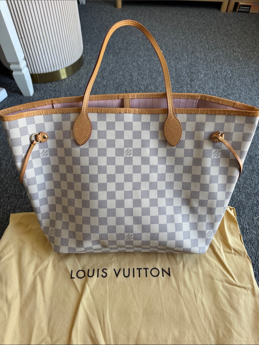 Louis Vuitton Neverfull MM Damier Azur
